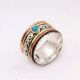 Edgy Pearl 925 Sterling Silver Ring